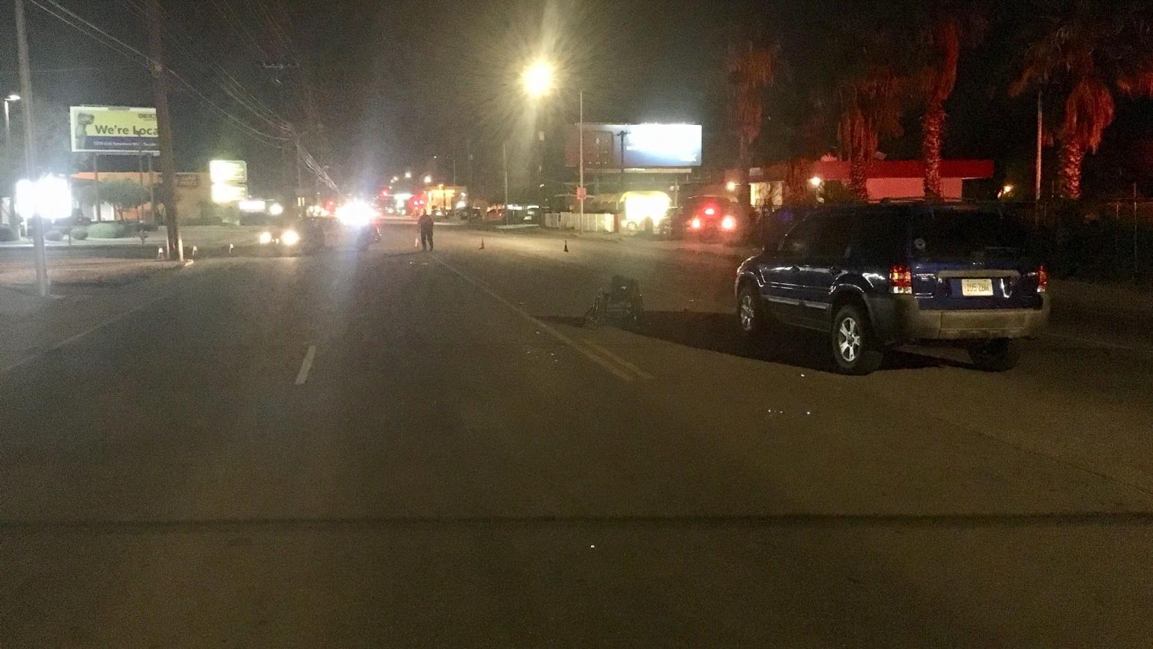 Police ID man killed crossing Tucson street in wheelchair